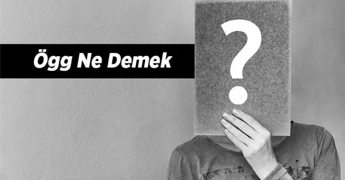 ÖGG Nedir? ÖGG Açılımı Nedir, Hangi Meslek ve Ne İş Yapar?
